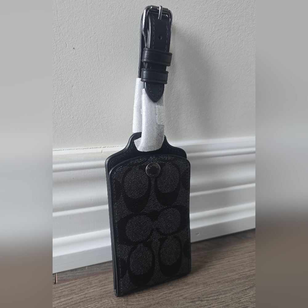 Coach Luggage Tag